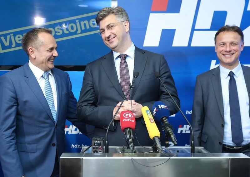 Plenković zadovoljan rezultatima, ali žali za Zagrebom i Rijekom