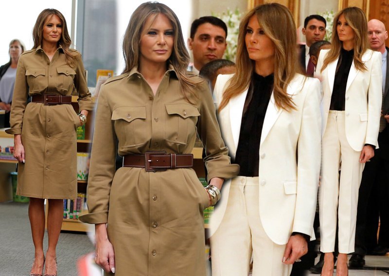 Elegantna Melania kao da je sišla s modne piste