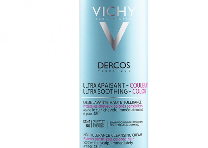 Osvojite Vichy Dercos iznimno smirujuću kremu za pranje obojene kose
