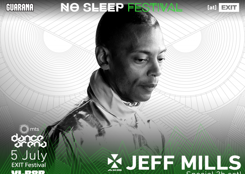 Jeff Mills na Areni pokreće prvi No Sleep Festival nultog dana Exita