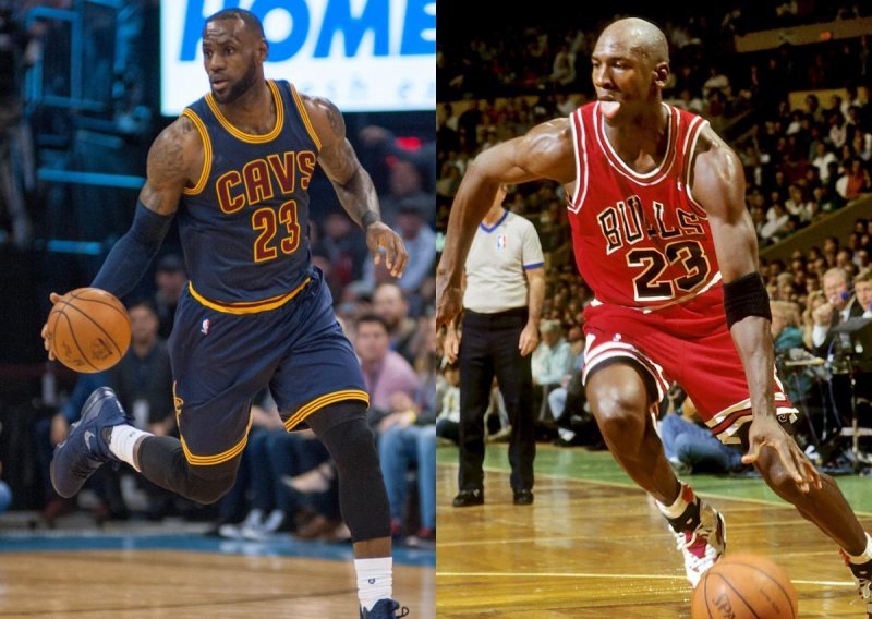 Statistika puno toga otkriva; tko je bolji, LeBron James ili Michael Jordan?