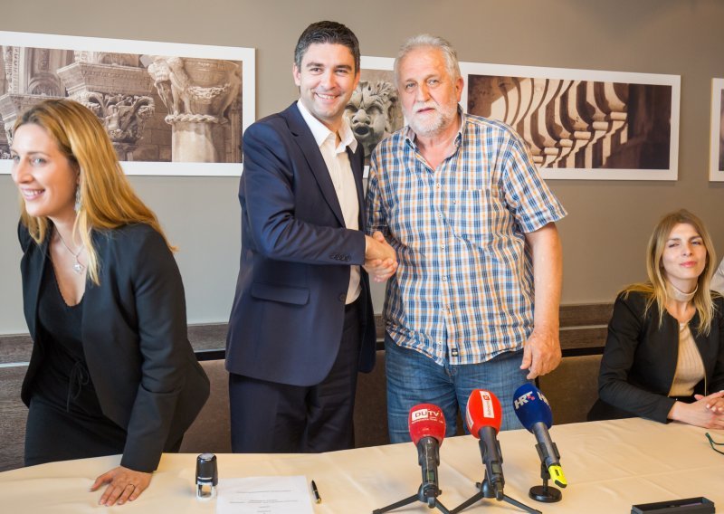 HDZ-ov kandidat u Dubrovniku Mato Franković potpisao sporazum s Vićanom