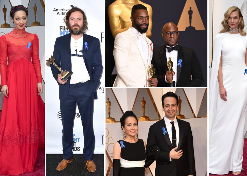Zašto su slavni nosili plavu vrpcu na dodjeli Oscara?
