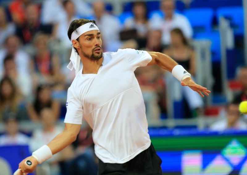 Talijan Fognini briljirao pred predsjednicom RH