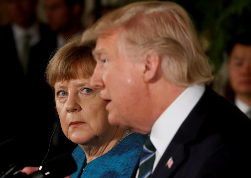 U Bijeloj kući tvrde kako se Trump i Merkel dobro slažu