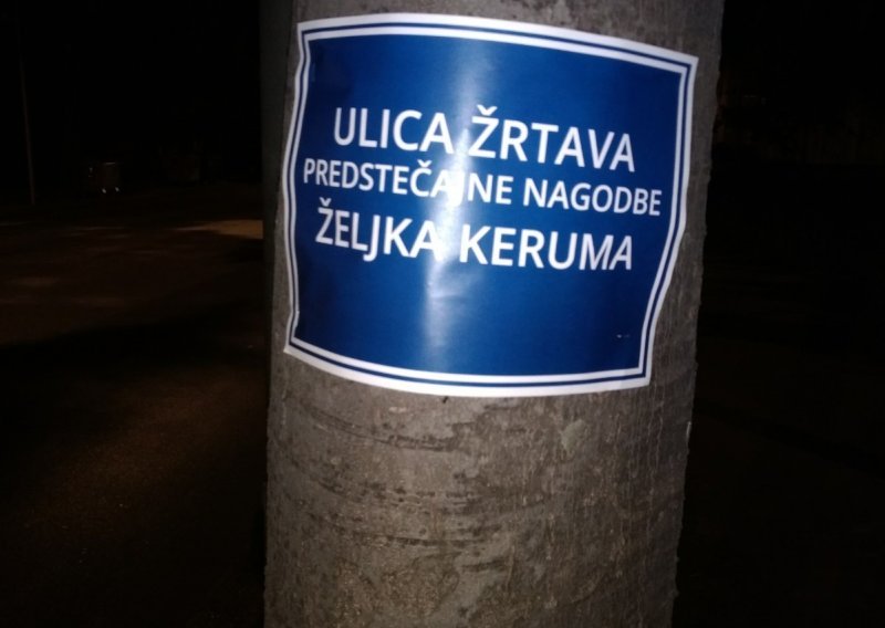 Osvanula 'Ulica Kerumovih žrtava', protukandidati se sprdaju s njegovom matematikom