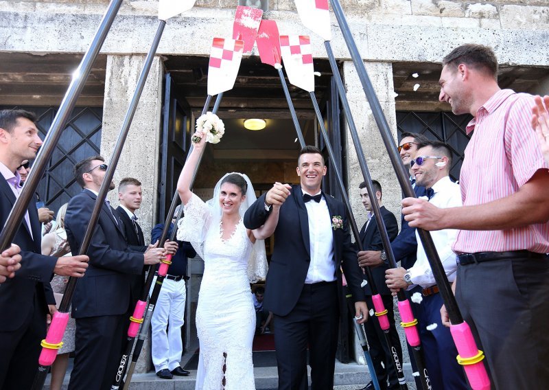 Vjenčali se zlatni Olimpijac Valent Sinković i Antonela Šušak