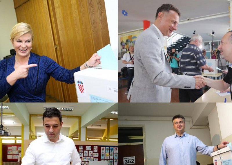 Političari na biralištima; Plenković: Tko pobijedi, na njemu je velika odgovornost