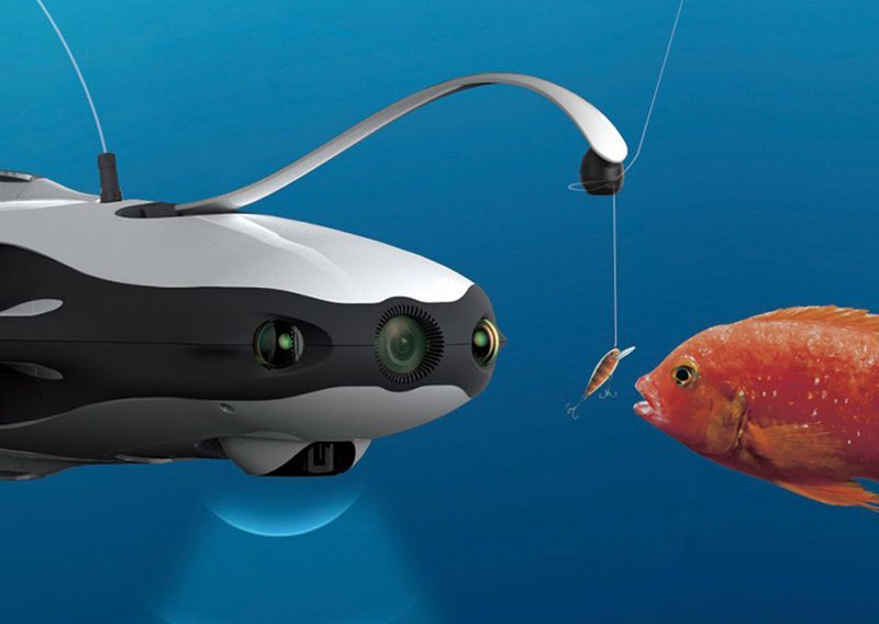 Ovaj mali dron mokri je san svakog ribiča