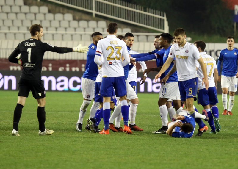 Najgore prošli Hajduk i nervozni stoper Šimić