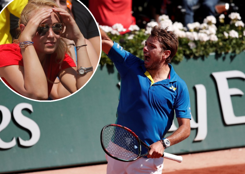 Wawrinka u petom setu razbio Murrayja; lijepa Hrvatica ga bodrila s tribina