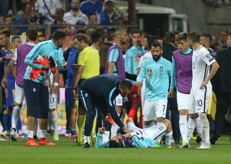 Potukli se igrači, pomoćni trener reprezentacije BiH izbio zube grčkom reprezentativcu!