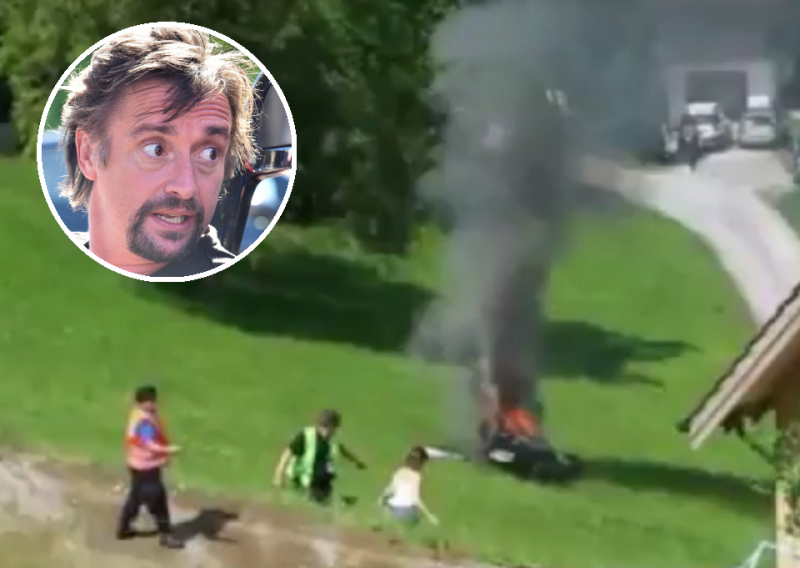 Richard Hammond sletio s ceste i zapalio se s Rimčevim Concept One autom