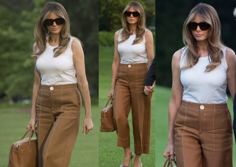 Melania Trump zasjala u odličnom ljetnom stajlingu