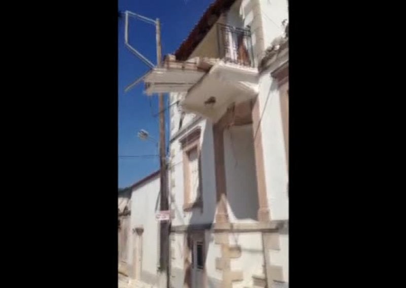 Snažan potres pogodio egejsko područje, velike štete na Lezbosu
