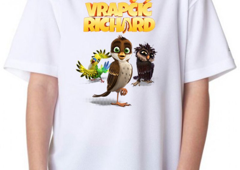 Osvojite dječju majicu iz animiranog filma 'Vrapčić Richard'