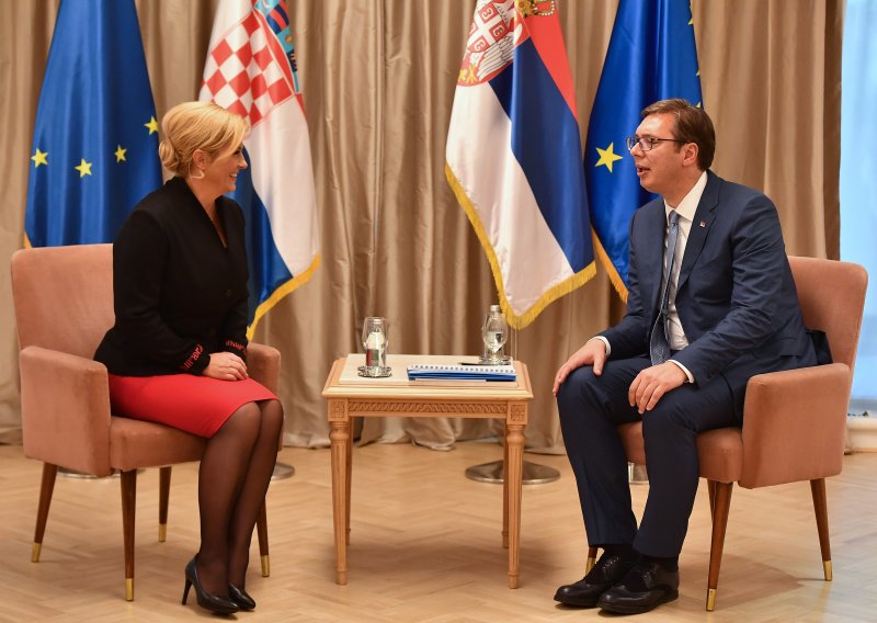 Vučić dolazi u Zagreb predsjednici Grabar Kitarović