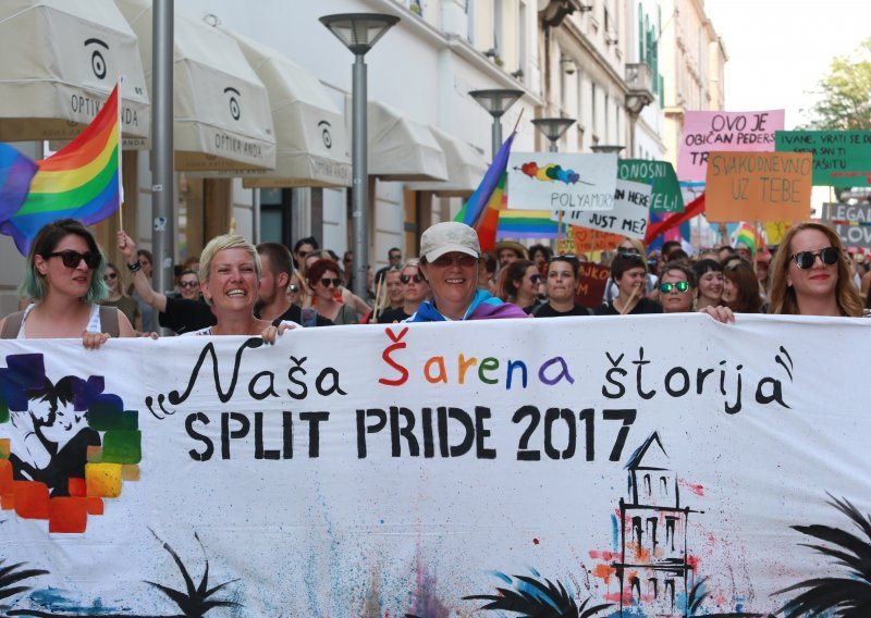 Split Pride protekao mirno, nije došao gradonačelnik Opara, ali je zato podršku dao Kerumov čovjek