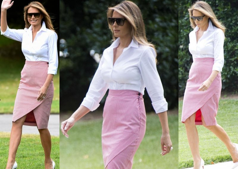 Melania zna kako istaknuti obline, ali sa stilom