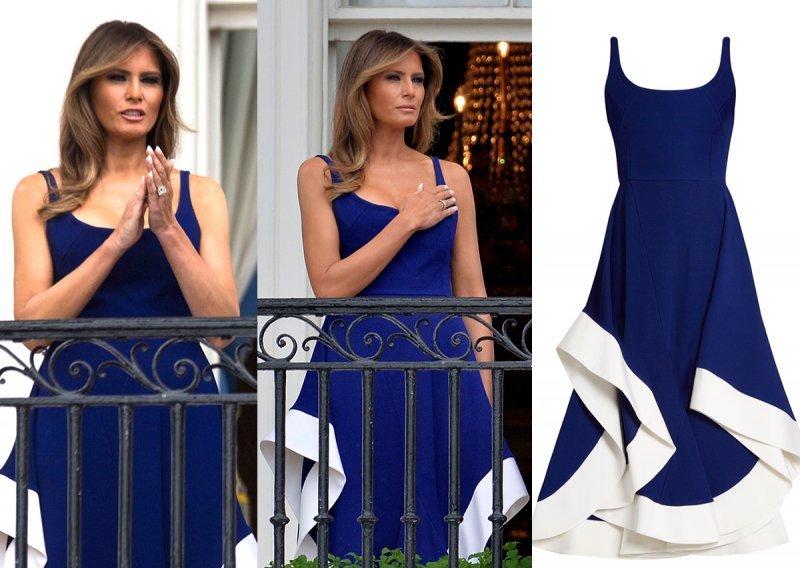 Ljetna haljina Melanije Trump pun je pogodak
