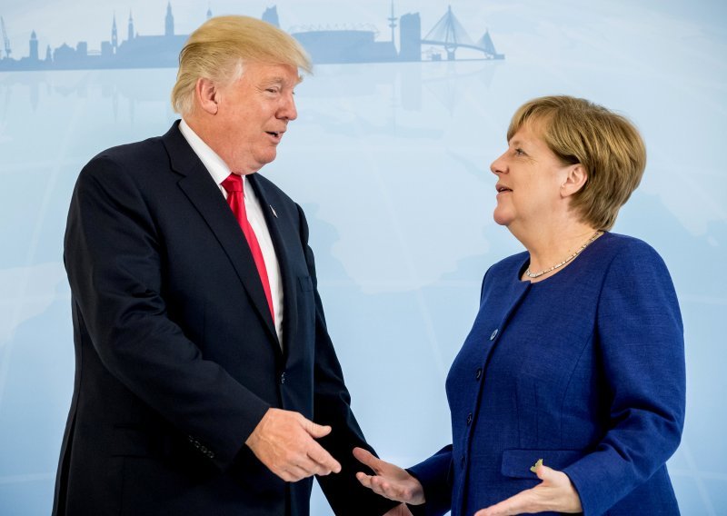 Trump i Merkel u Hamburgu razgovarali o spornim pitanjima