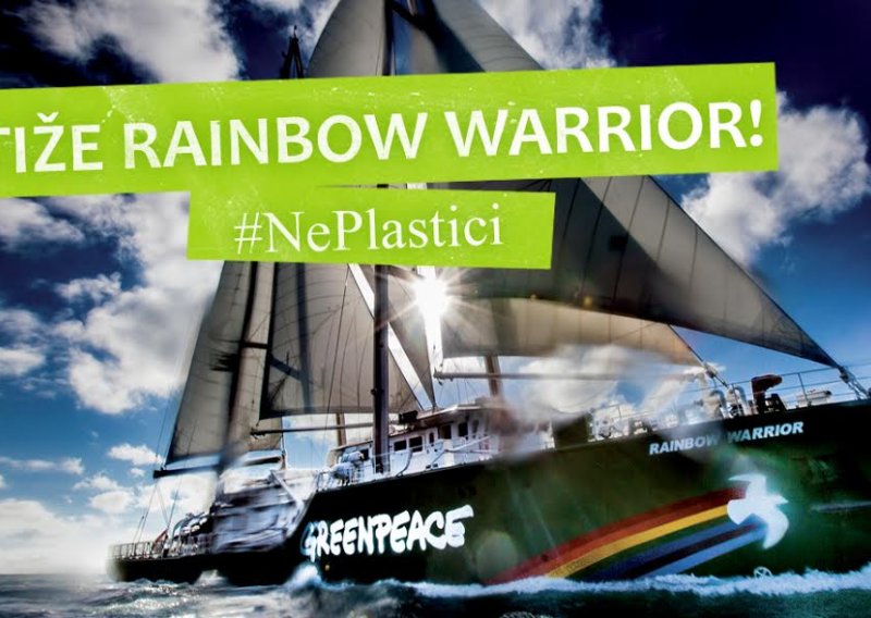 Čuveni brod Greenpeacea 'Rainbow Warrior' stiže u Hrvatsku