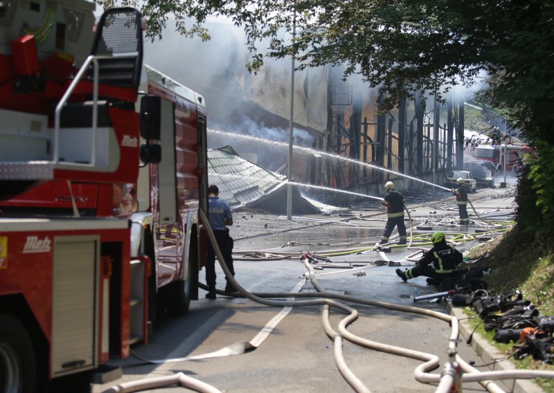 Vatrogasci se izborili s velikim požarom u Zagrebu, ima ozlijeđenih