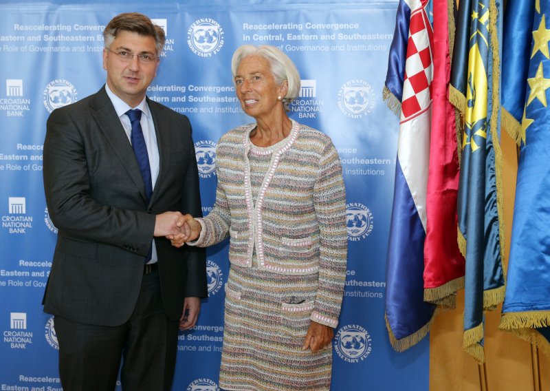 Evo u čemu se premijer Plenković složio sa šeficom MMF-a Christine Lagarde