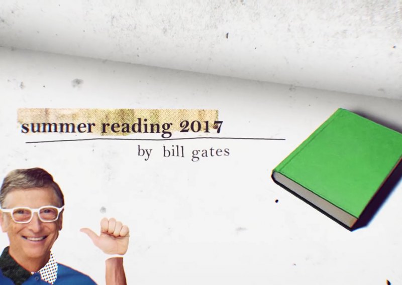 Bill Gates preporučuje pet knjiga za ovo ljeto