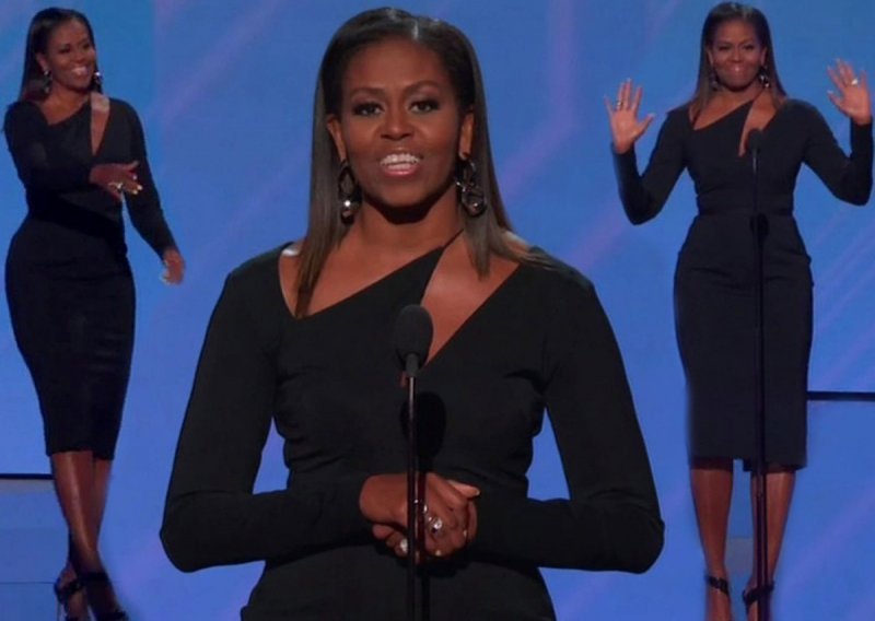 Michelle Obama pokazala istesanu liniju u pripijenoj haljini