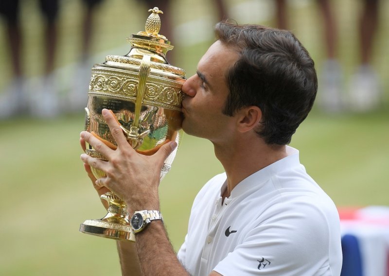 Ovakvu Federerovu proslavu pobjede nad Čilićem nitko nije očekivao!