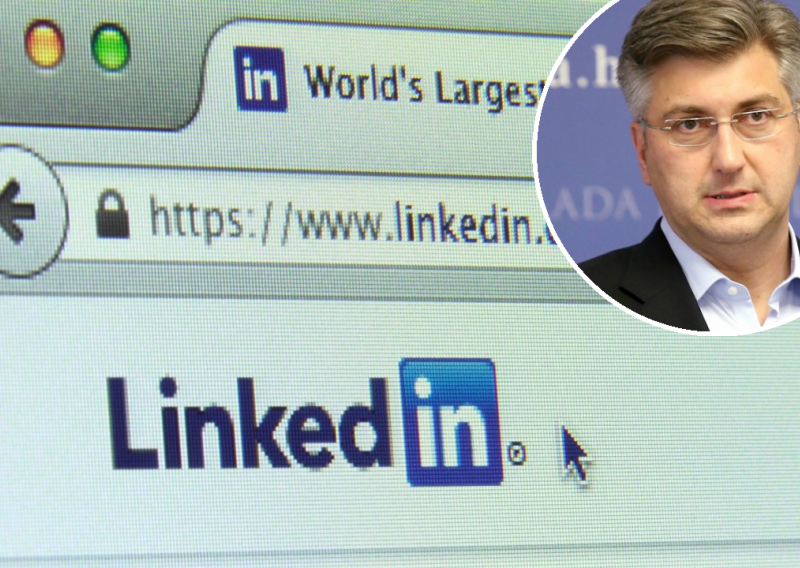 Plenković nije hrvatski premijer. Bar tako piše na LinkedInu