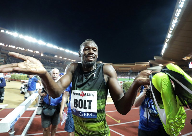 Usain Bolt na spektaklu u Monacu istrčao svoju najbržu utrku godine