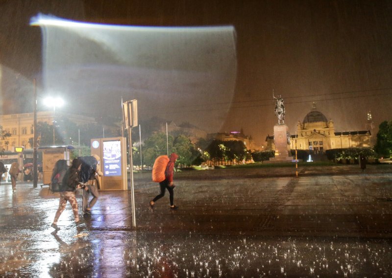 Grmljavinsko nevrijeme protutnjalo Hrvatskom, a evo što nas danas čeka