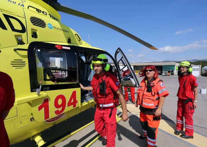 Hitna helikopterska medicinska služba za vikend zbrinula 14 pacijenata