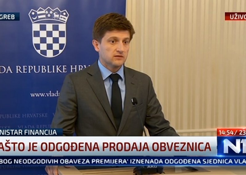 Marić: Bez panike, odgodili smo zaduživanje da popravimo uvjete