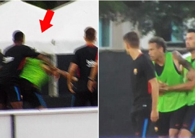 Neymar se potukao s novom zvijezdom Barcelone i napustio trening!