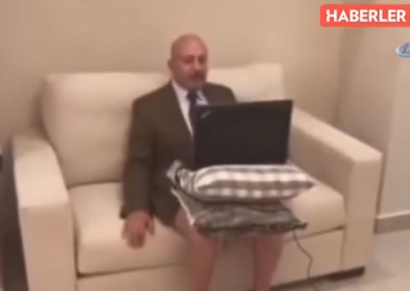 [VIDEO] Jordanski politički analitičar postao hit nakon što je dao intervju u gaćama