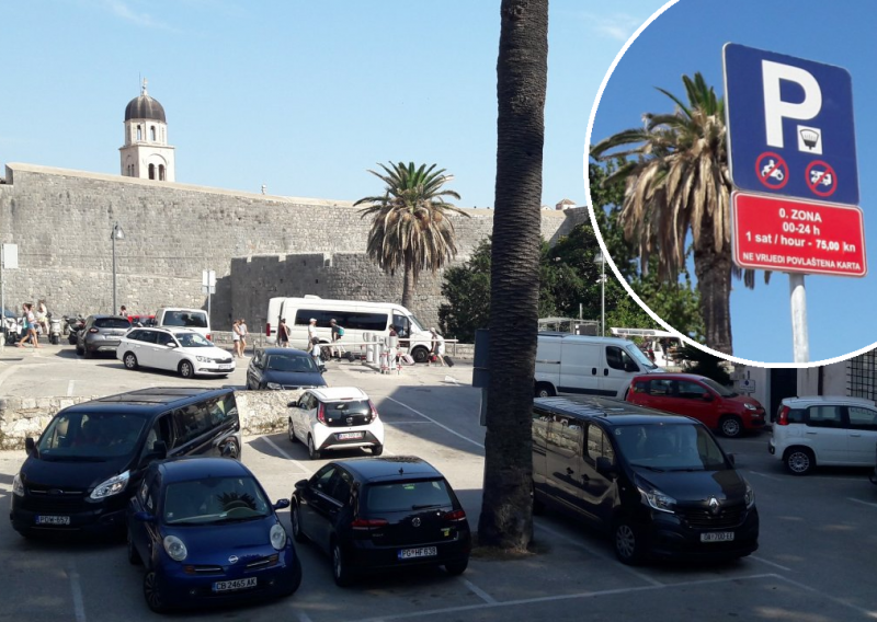 Dubrovnik ima najskuplji parking u Hrvatskoj, stranci nisu impresionirani