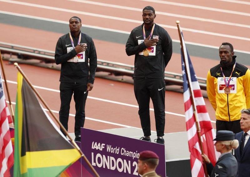 Eskalacija mržnje; Gatlin se zamalo rasplakao; evo što se dogodilo na dodjeli medalja