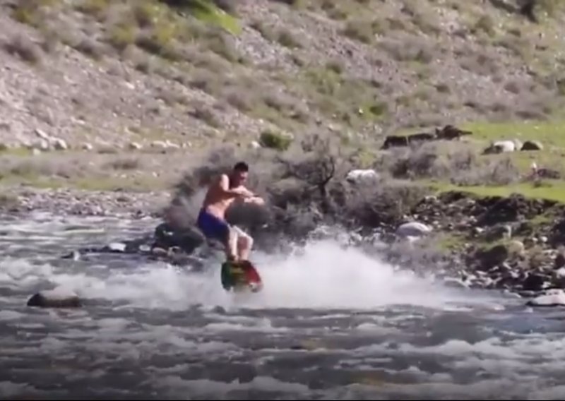 Senzacionalno - za wakeboarding je dovoljna samo jedna konjska snaga