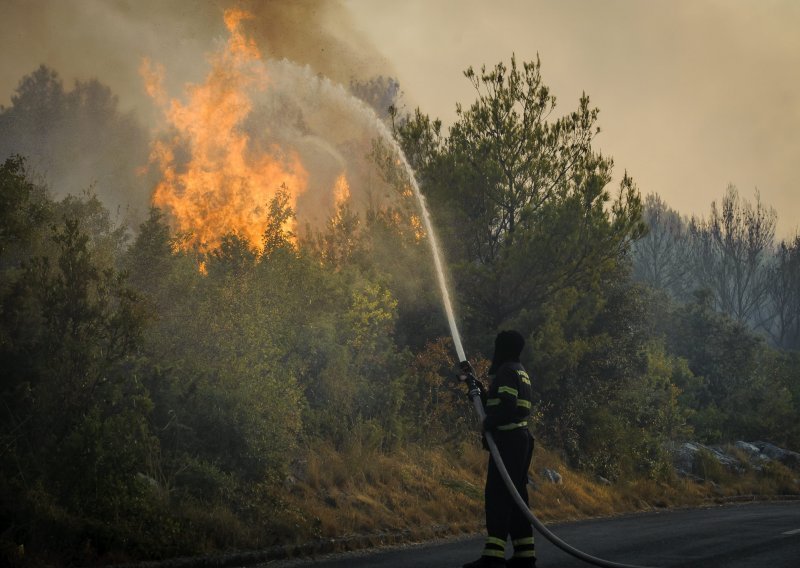 Vatrogasni zapovjednik: Opravdane su sumnje da su požari u Dalmaciji podmetnuti