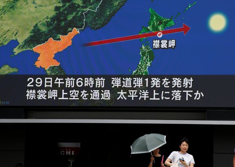 Dosad najopasnija prijetnja: Sjeverna Koreja ispalila raketu koja je preletjela Japan
