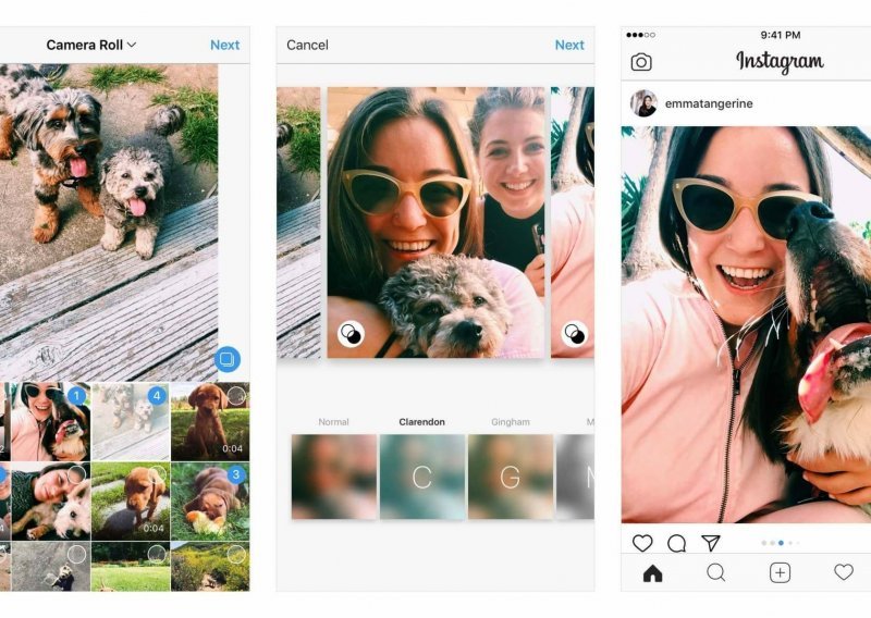 Instagram galerije od danas podržavaju fotografije svih formata