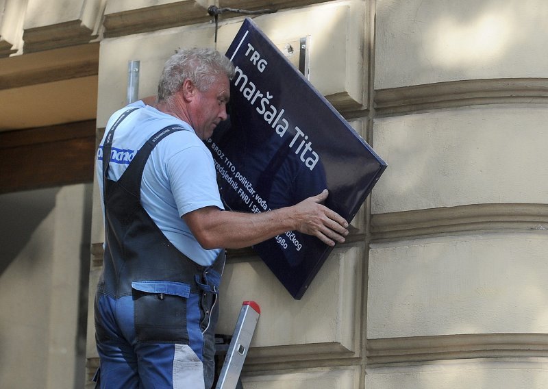 Tito i fizički izgubio trg u Zagrebu