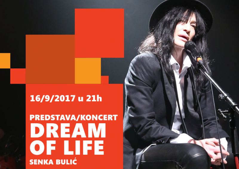 Predstava i koncert 'Dream of Life' u izvedbi Senke Bulić na 'Strani B'