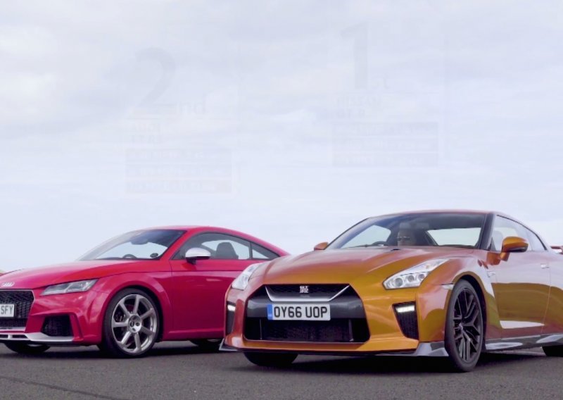 Pogledajte kako je Audi TT-RS zamalo skalpirao moćni Nissan GT-R