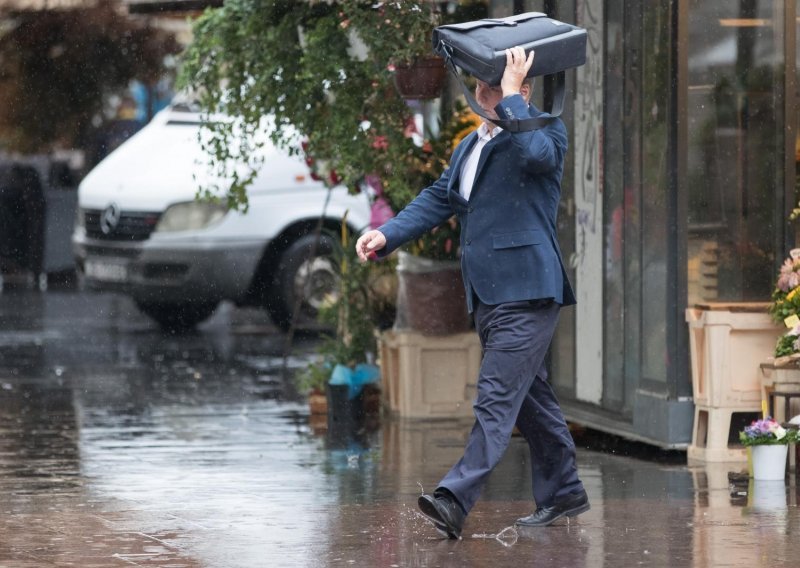 Nestabilno vrijeme stiglo je u Hrvatsku - pogledajte gdje će biti najmanje kiše