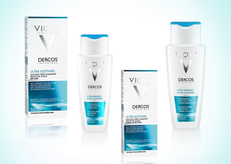 Osvojite Vichy Dercos izuzetno smirujući šampon za osjetljivo vlasište