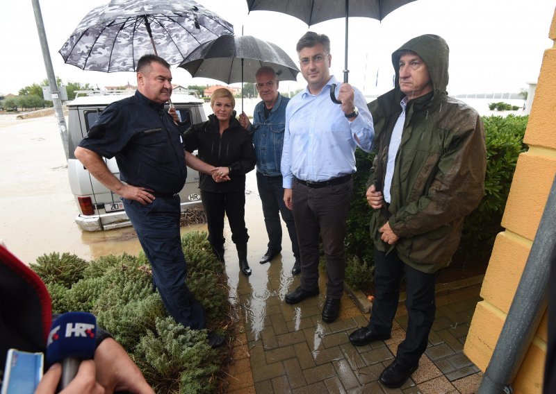 Premijer: Sve nadležne službe na poplavljenom zadarskom području brzo su reagirale